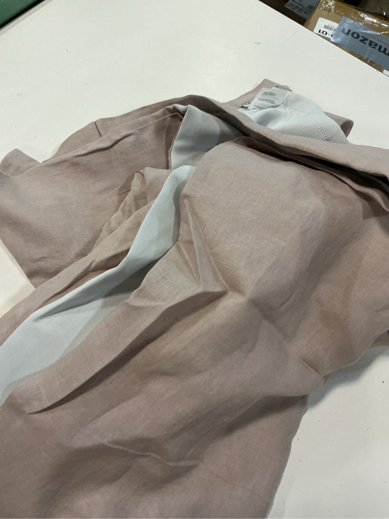 Condition photo showing Good Condition for european linen room darkening curtain 48x108in (1 panel )