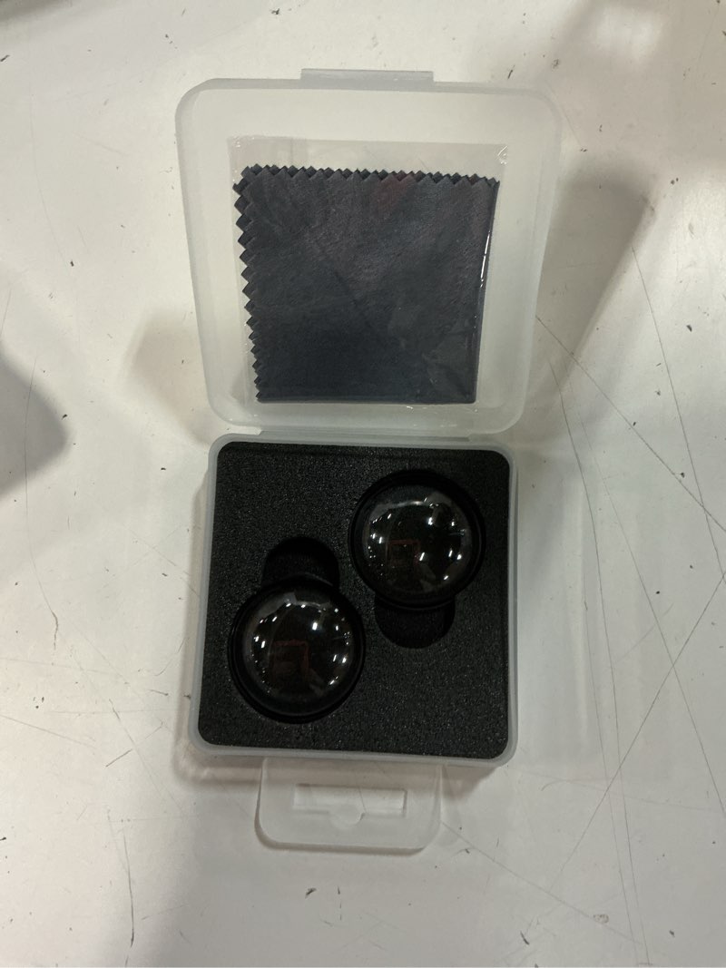 Condition photo showing Good Condition for k&f concept premium lens guards compatible with insta360 x5, high transparency tempered optical glass lens protector cover, multi-coated anti-scratch cap replacement kit for insta 360 x5 accessories