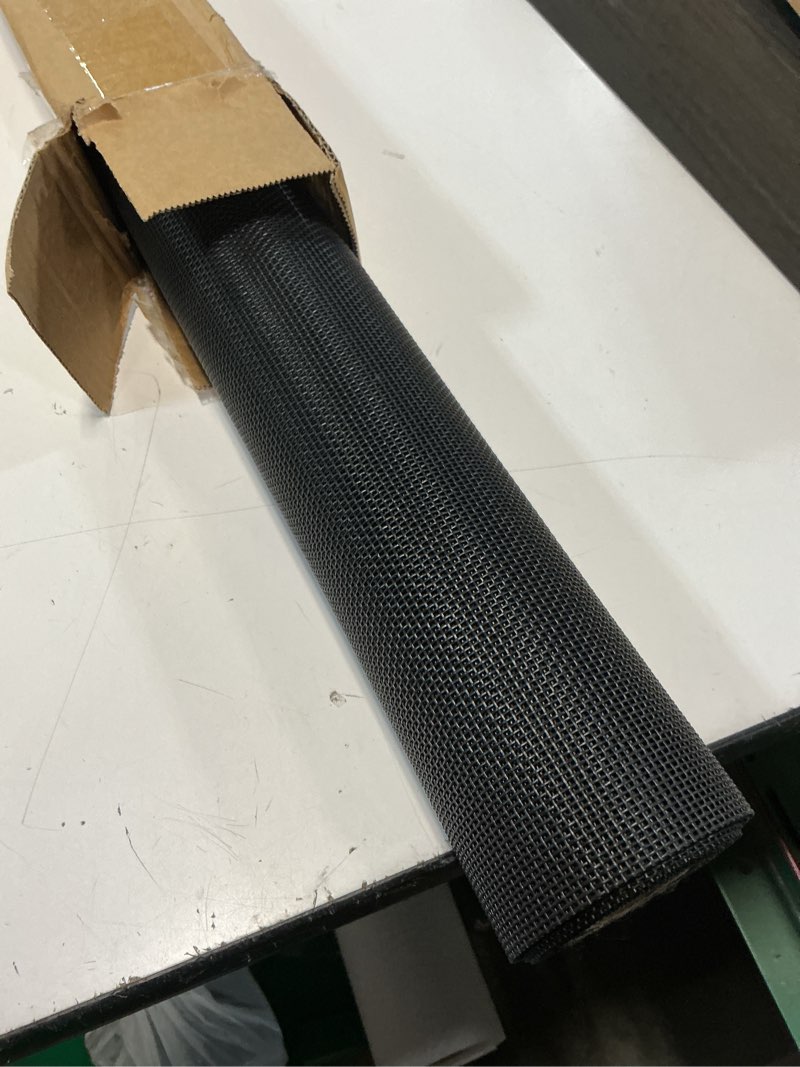 Condition photo showing Good Condition for pet proof window screen roll 36" x 200" thicken charcoal screen mesh durable and scratch-resistant for families with cat or dog (36" x 200")