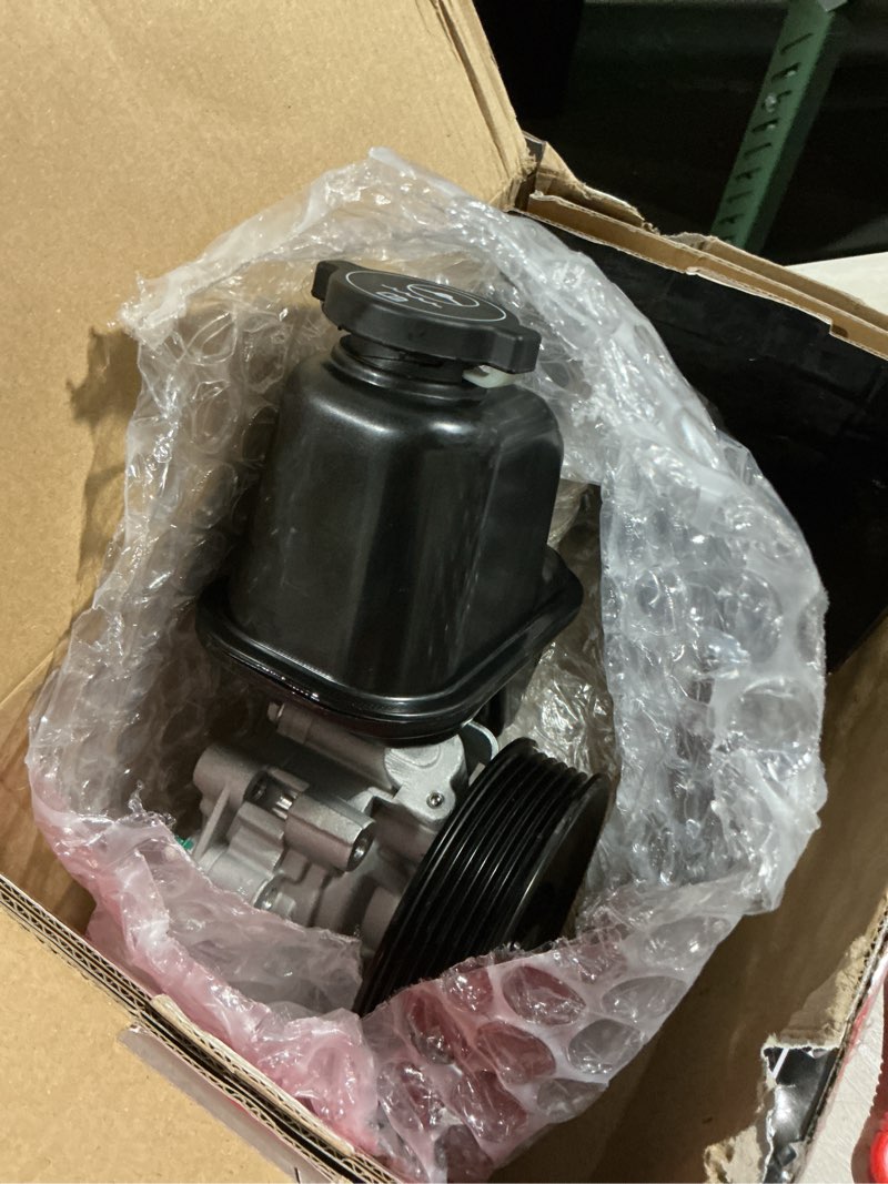 Condition photo showing Good Condition for a-premium power steering pump, with pulley & reservoir, compatible with chevrolet captiva sport 2012 2013 2014 2015, l4 2.4l