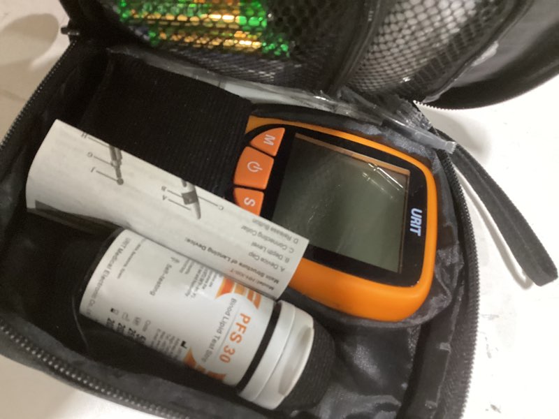Condition photo showing Good Condition for Official Blood Total Cholesterol Test Kit, 5 in 1 Triglycerides Test Kit Professional Grade Quick Blood Lipid Analysis Meter with 10 Cholesterol Test Strips for Home use