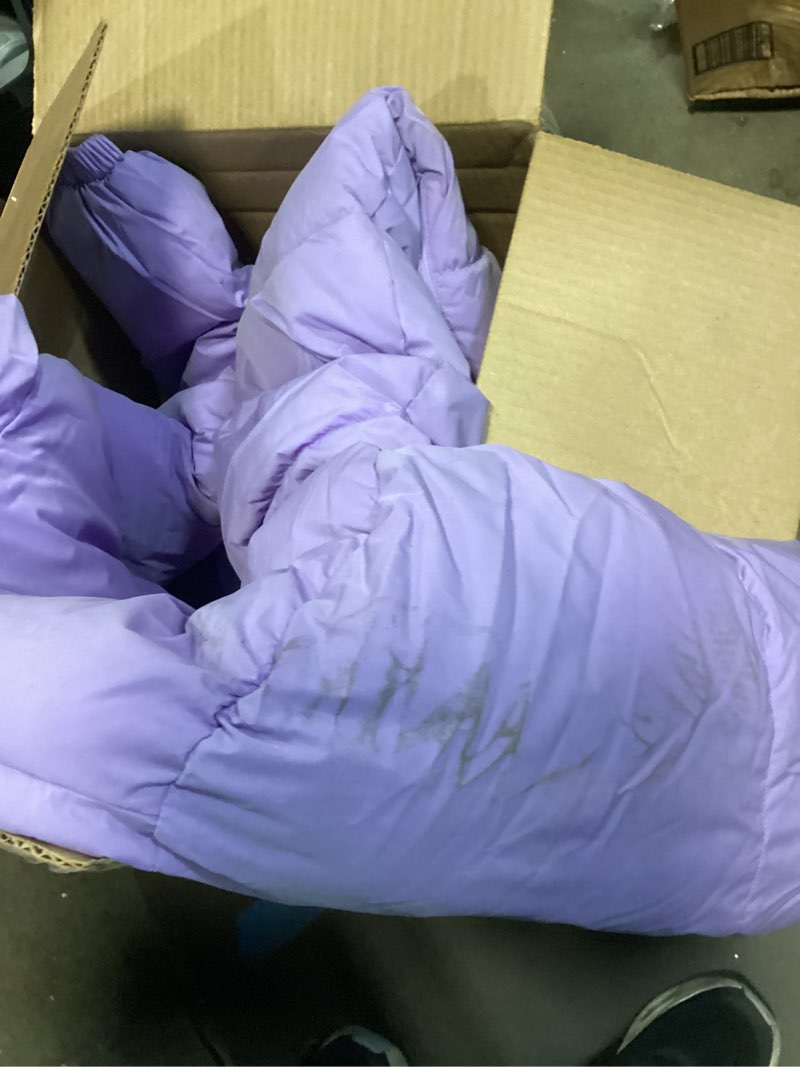 Condition photo showing As Is for Amazon Essentials Women's Oversized Long Puffer Jacket (Available in Plus Size)