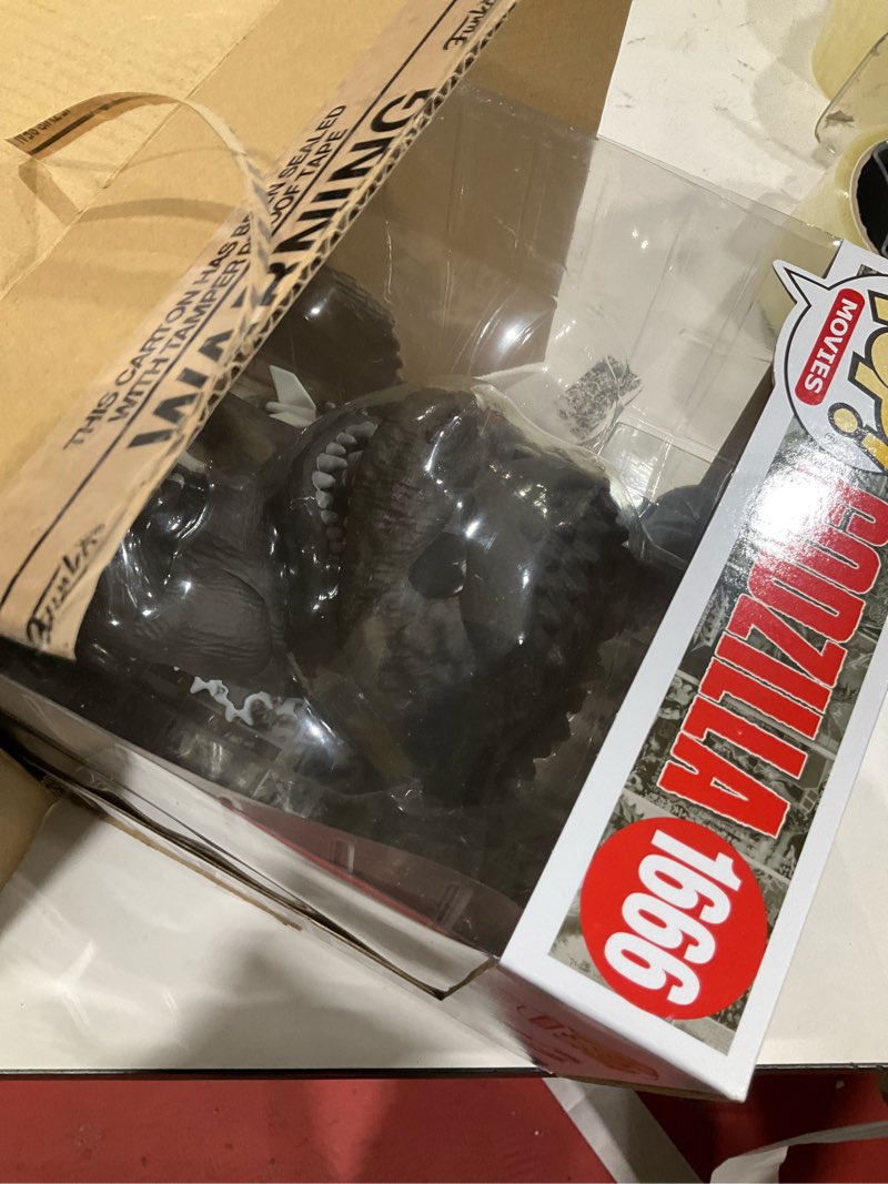 Condition photo showing Good Condition for Funko POP Jumbo: Godzilla 70th Anniversary - Godzilla 1954 - Collectable Vinyl Figure - Gift Idea - Official Merchandise - for Kids & Adults - Movies Fans - Model Figure for Collectors and Display Jumbo Godzilla 1954