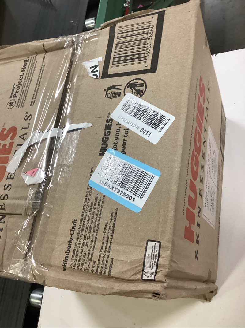Condition photo showing New/Like New for huggies size 2 diapers, skin essentials baby diapers, size 2 (12-18 lbs), 192 count (3 packs of 64), packaging may vary size 2 192