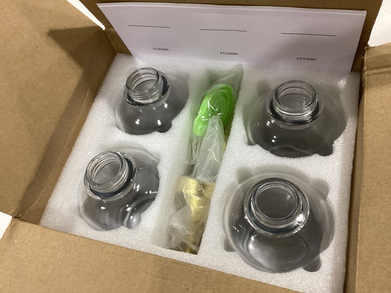 Condition photo showing New/Like New for mhdcly coffee bar accessories, coffee syrup dispenser - 4pack,16.9oz syrup dispenser with labels,syrup pump dispenser for coffee bar(gold pump)