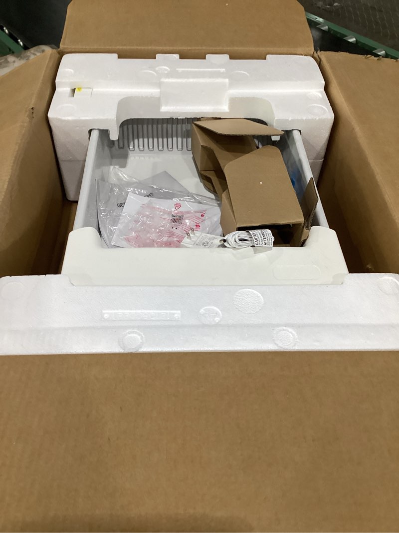 Condition photo showing New/Like New for meowant automatic litter box, self cleaning cat litter box with app control, open top cat box for multi cats, dual rake, works with clumping litter, anti pinch safety feature, odor control