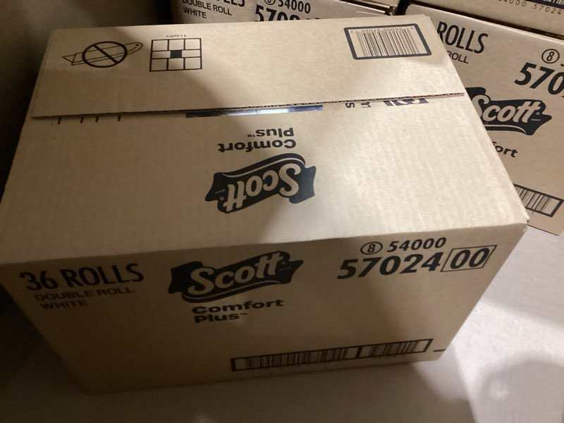 Condition photo showing New/Like New for scott comfortplus 1-ply toilet paper - 36 rolls