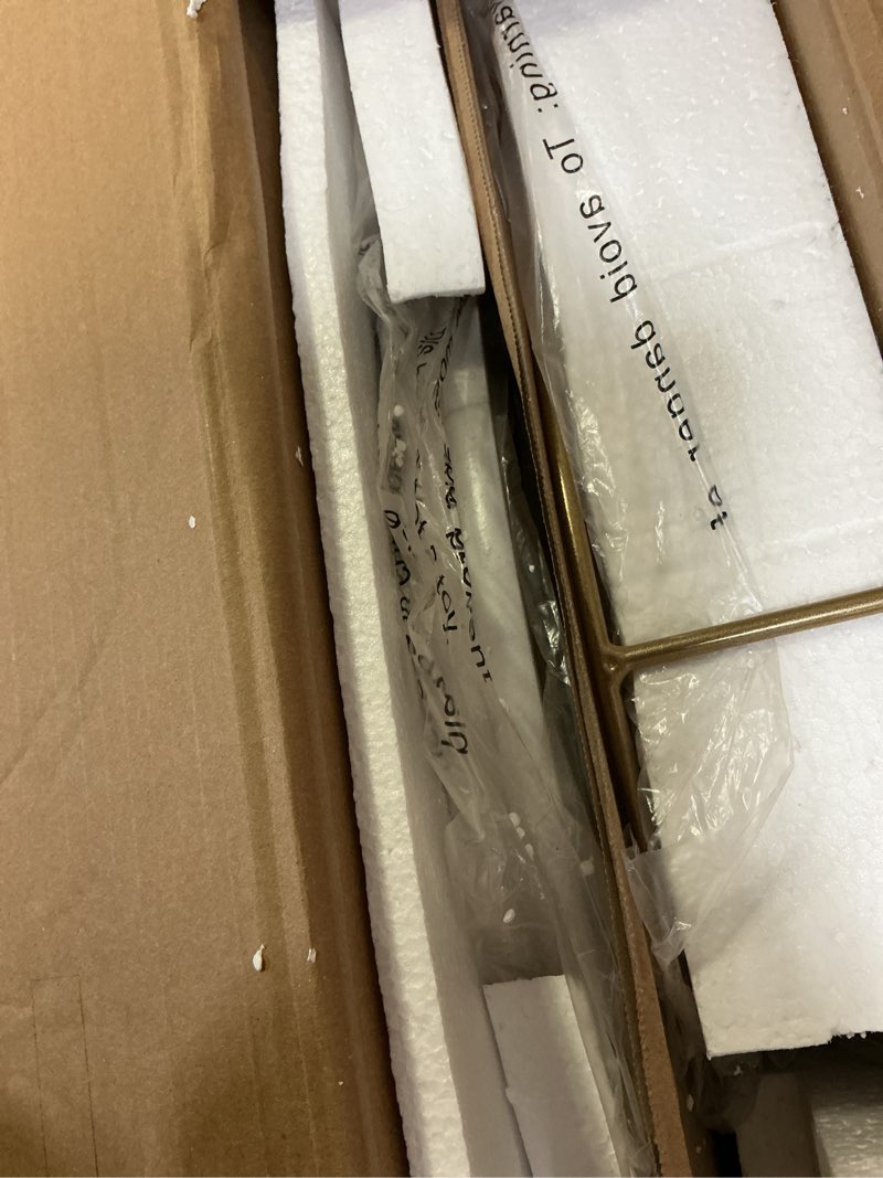 Condition photo showing Good Condition for 3 Tier Gold Bar Carts for Home Bar Serving Cart with Wheels, Heavy Duty Bar Wine Cart with Storage Shelves, for The Living Room, Kitchen, Bar, Party Bcart-shelves