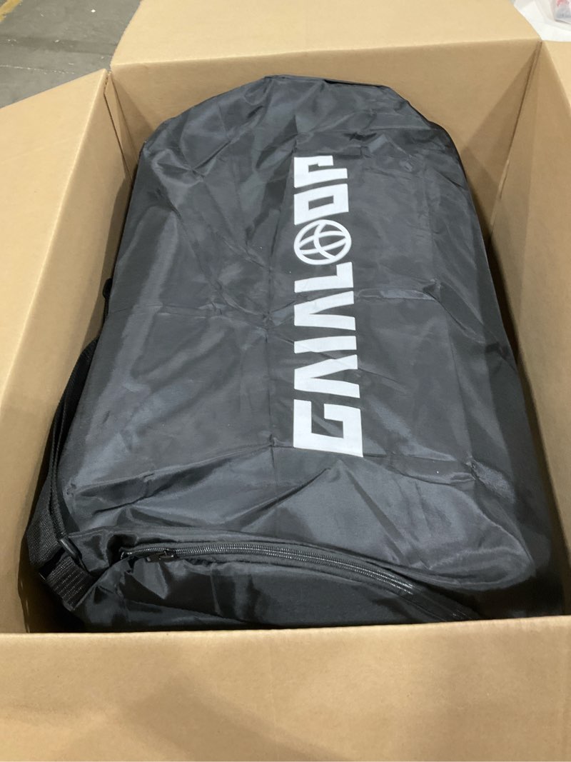 Condition photo showing Good Condition for 3 inch memory foam camping mattress, dual layer thick sleeping camp pad for car tent cot, roll-up portable glamping floor bed for guests sleepover space gray cot: 72*24*3"