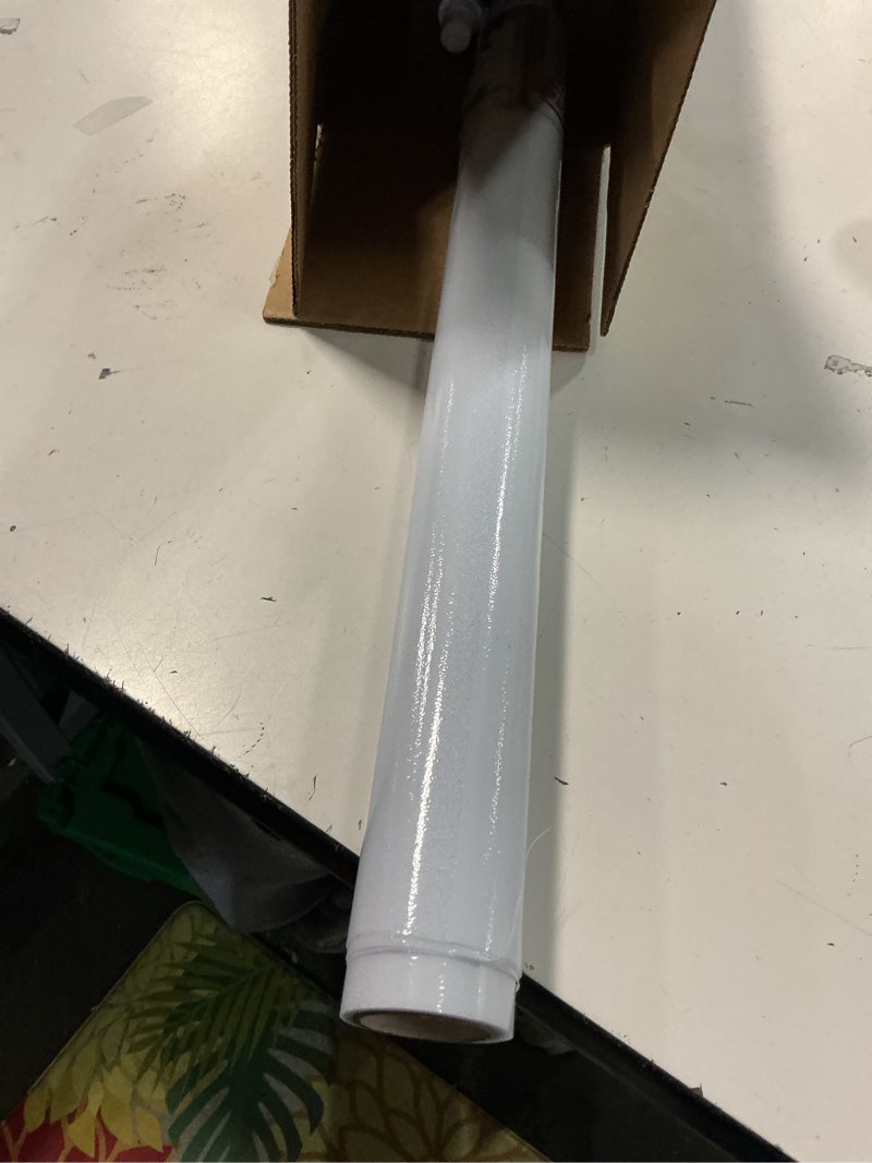 Condition photo showing New/Like New for Window Privacy Film with Installation Tools, Blinds Pattern, Static Cling, Anti UV, Heat Control, Ideal for Home Shower Office Glass Door (Blinds Pattern, 29.6X78.7Inch) Blinds Pattern 29.6X78.7Inch