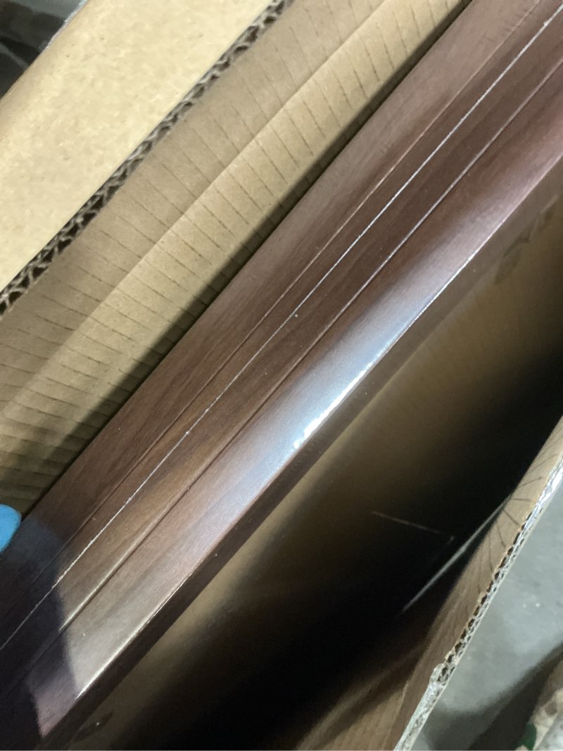 Condition photo showing New/Like New for 18x24 Picture Frame Brown Set of 3, Display Pictures 16x20 with Mat or 18 x 24 Without Mat, Poster Frames 18x24 for Wall Hanging Horizontal and Vertical Brown 18x24(3PK)