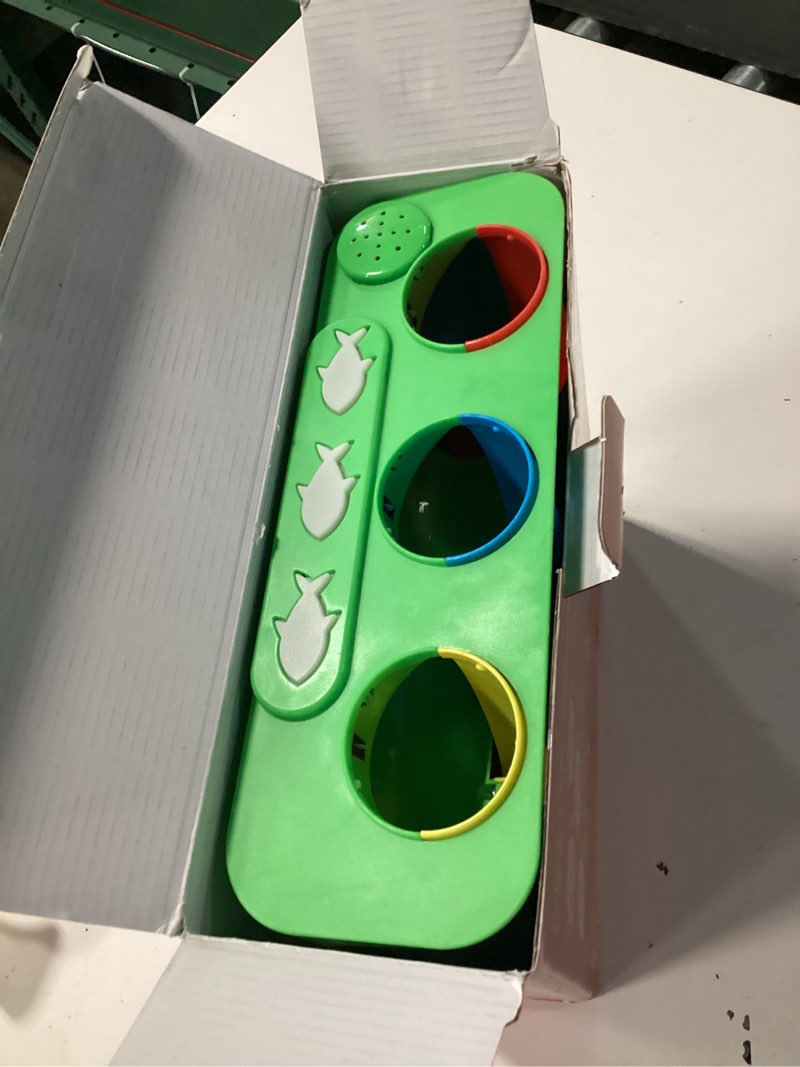 Condition photo showing Good Condition for move2play, feed the fish | 30+ fin-tastic songs & phrases | baby & toddler musical toy | first birthday present for 1+ year old | ages 6-24 months | boy & girl ball drop toy feed the fish - yellow
