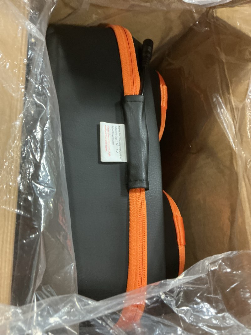 Condition photo showing Good Condition for Foot Massager Machine with Heat, Upgrade 6 Airbags 29 Nodes Deep Rolling, Compression, Ankle Kneading, Shiatsu Foot Massager for Neuropathy Plantar Fasciitis, Gifts for Men Women Fits Up to 13" 15.35in