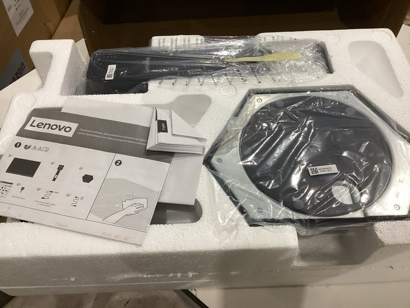 Condition photo showing As Is for dead pixle lines as is!!!!        lenovo legion 24-10 gaming monitor - 23.8" ips fhd display - 240hz - 0.5ms mprt - amd freesync premium - hdr10 - ergonomic ltps stand - hdmi 2.1 and displayport 1.4 - raven black