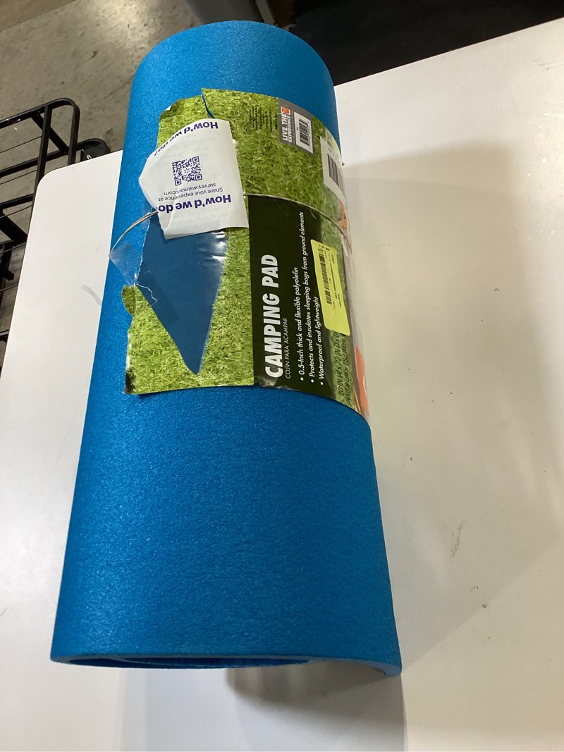 Condition photo showing Good Condition for ozark trail closed cell foam blue camp sleeping pad