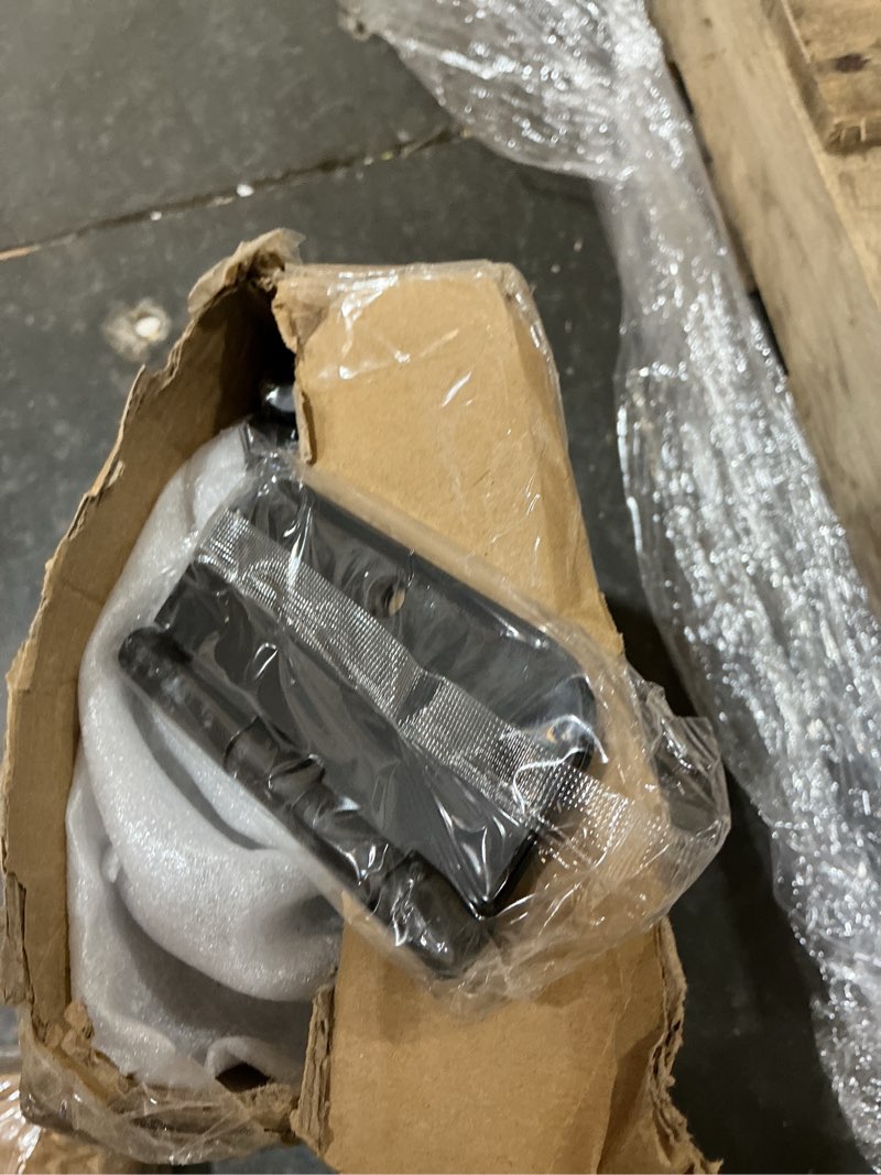 Condition photo showing As Is for 30 pack rounded matte black door hinges 3.5 inch 5/8" radius interior 3 1/2" flat iron bifold residential standard bedroom indoor for doors 3 ½"hardware control house home decor essentials accessories 30 pack matte black-rounded