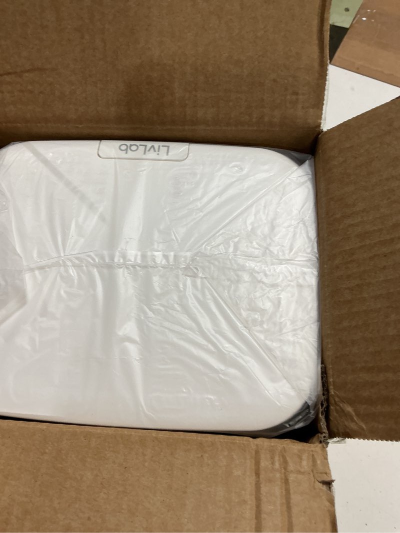 Condition photo showing New/Like New for livlab mker laundry detergent dispenser with one-press lid,clear pet powder container with measuring cup, pods container 5.5l/12lbs/200oz(270 pods)