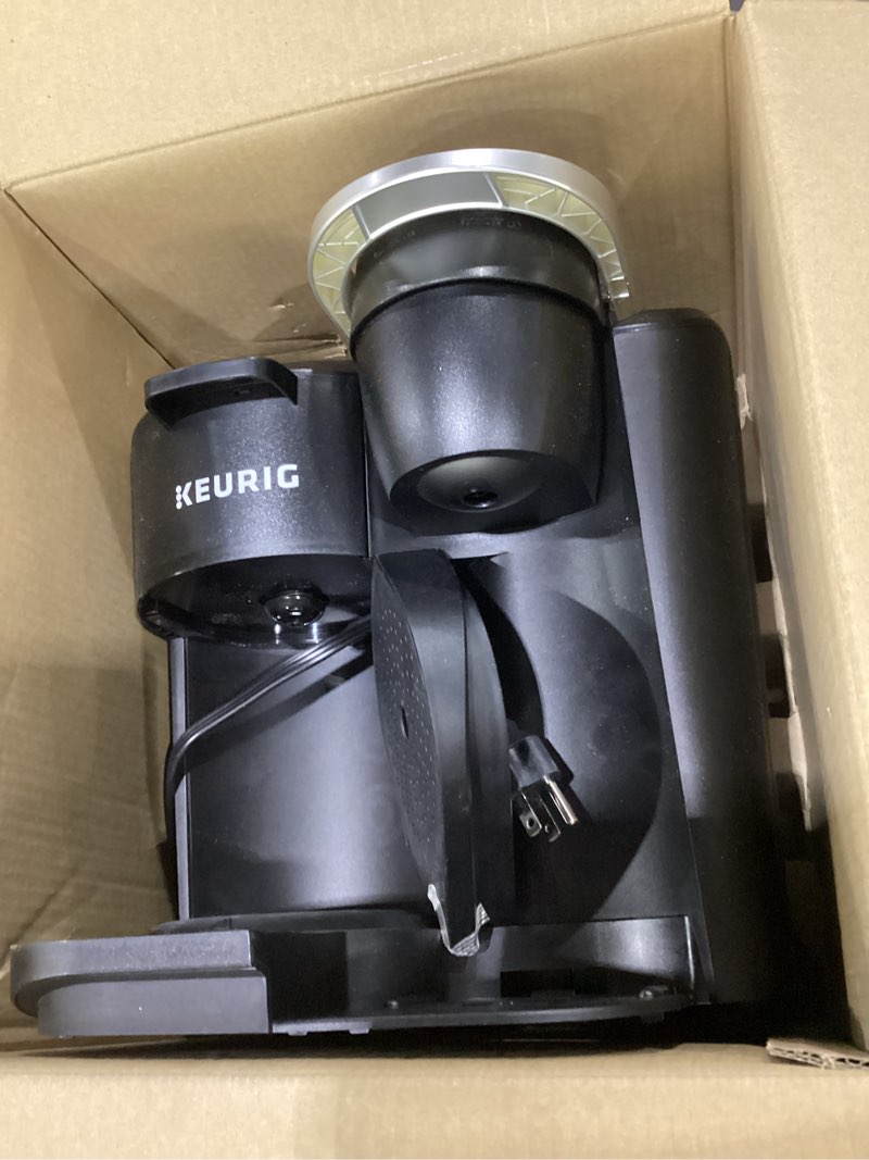 Condition photo showing As Is for *similar style to stock photo* k-duo single serve and carafe coffee maker