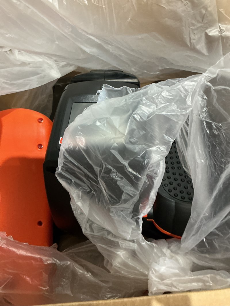 Condition photo showing As Is for electric ellipse leg exerciser under desk elliptical seated foot pedal exerciserelectric