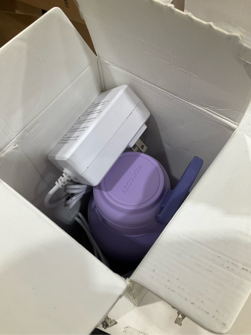 Condition photo showing Good Condition for momcozy portable milk warmer for travel – dual heating modes for breast milk & water, portable bottle warmer with fast heating & long battery life, 17 ounces large capacity, purple light purple