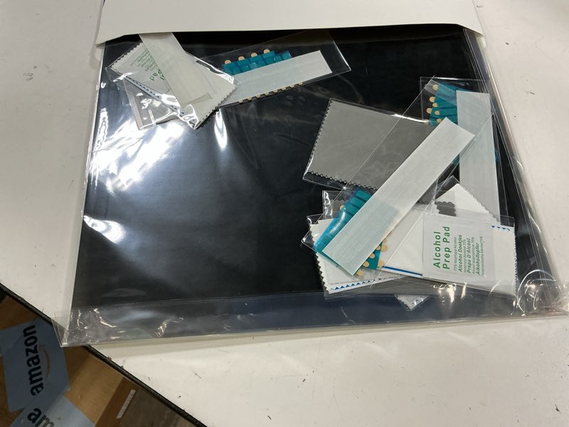 Condition photo showing Good Condition for [2 pack] 34 inch privacy screen for computer curved monitor 21:9 aspect ratio, eye protection anti blue light glare shield, 34inch removable black blackout anti spy desktop security private filter 34''(21:9)