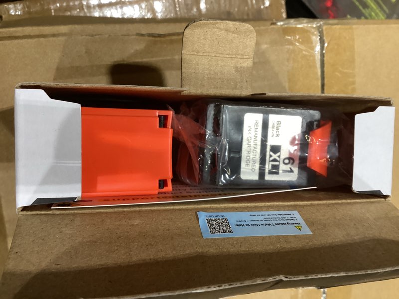 Condition photo showing Good Condition for teino 61xl 61 black ink cartridge replacement for hp ink 61 61xl ink cartridges for hp printers envy 4500 5530 4502 5535 officejet 4630 4635 4632 deskjet 2540 1010 3050a 2542 3510 (2 black)