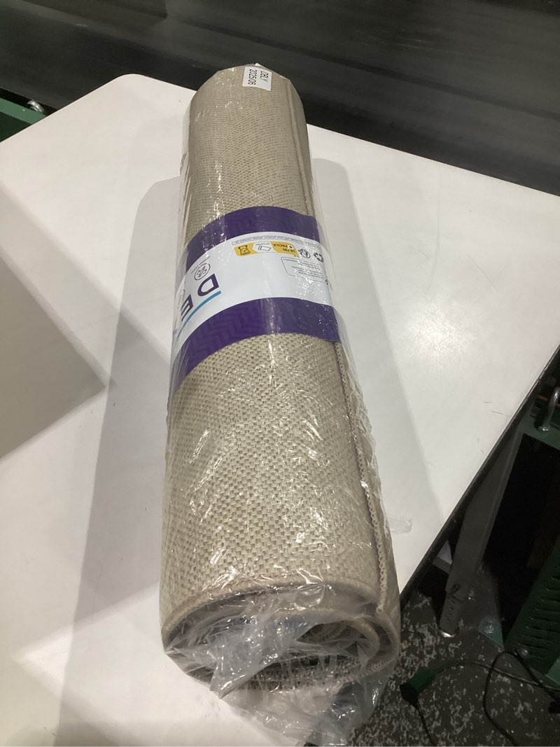 Condition photo showing Good Condition for dexi kitchen rugs non slip washable, 24x36+24x82 absorbent floor mats thin, soft carpet runner for sink laundry, set of 2, beige 24"x36"+24"x82" beige