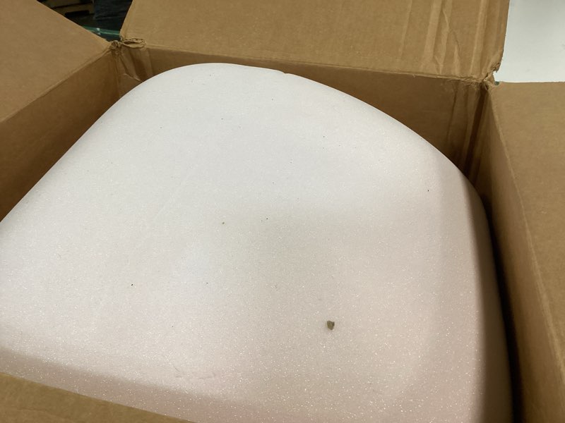 Condition photo showing Good Condition for 3 Inch Egg Crate Twin Memory Foam Mattress Topper, Cooling Gel Infused Foam Mattress Topper for Pressure Relief, CertiPUR-US Certified Twin Bed Topper, Purple, 38"×75" 3 Inch Twin Purple