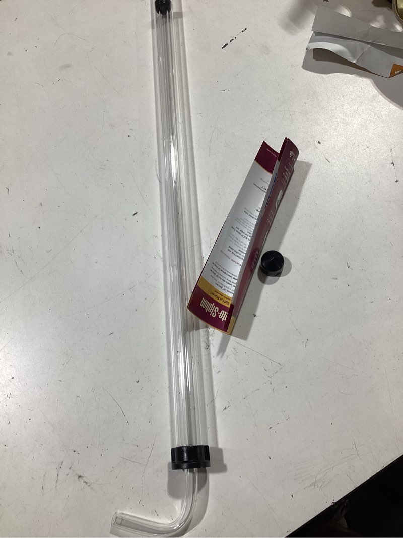 Condition photo showing Good Condition for fermtech fast flow large 27" (0.5-inch) auto siphon, clear