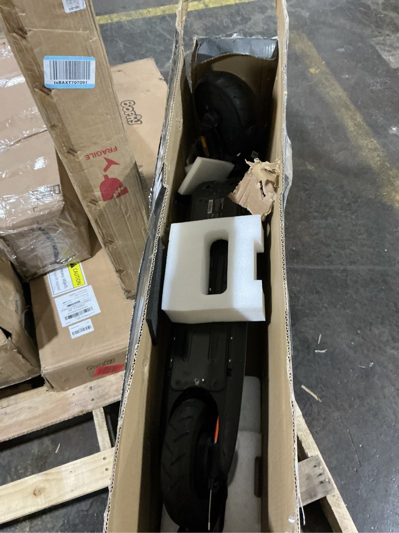 Condition photo showing As Is for Segway Ninebot E2 Plus II/E2 Pro/E3 Pro Electric Scooter, 15.5–20 MPH, Long Range, Dual Elastomer Suspension (E3 Pro only), Foldable Adult Scooter, UL 2272 & 2271 Certified E2P2 - 16 Miles