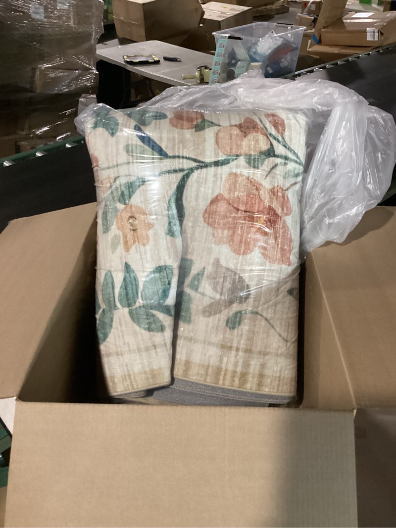 Condition photo showing Good Condition for 6x9 area rugs washable rug: lagre boho living room rug soft non-slip thin carpet indoor floor non-shedding neutral floral carpets for bedroom dining room farmhouse nursery beige