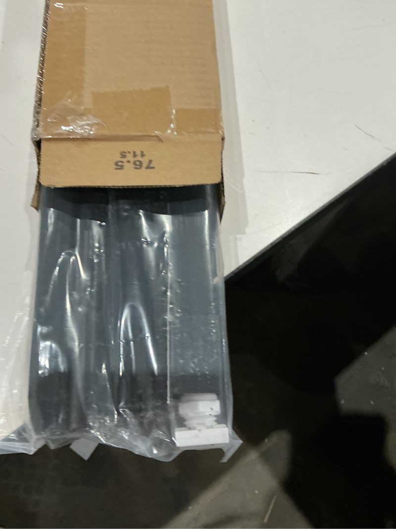Condition photo showing Good Condition for lazblinds no tools no drill cordless 1" vinyl mini blinds, 100% blackout blinds for indoor windows, room darkening privacy window blinds and shades for interior, 30 1/2" w x 64" h, black black 30.5" w x 64" h