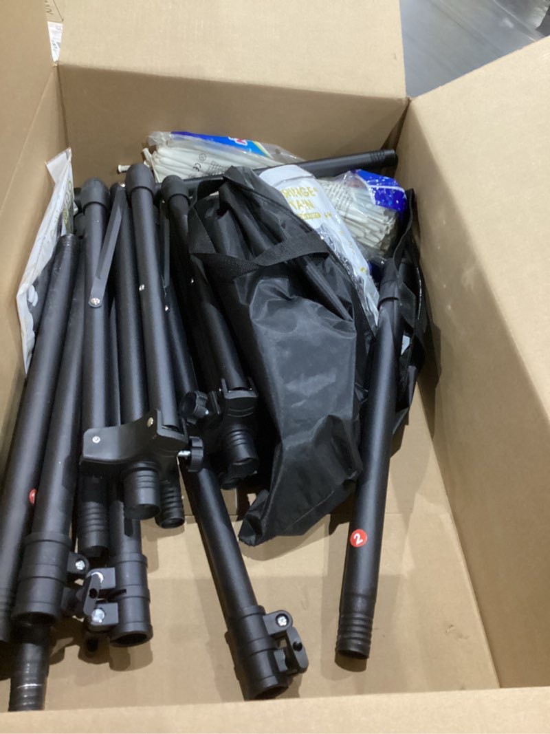 Condition photo showing As Is for Backdrop Stand Kit - 6 Widths, 10x7.5ft Adjustable Background Stand for Parties & Studio Photography