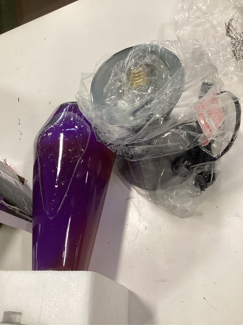 Condition photo showing New/Like New for LAVA® Lamp - Large 52oz 16.3" - Vivid Twilight - The Original Motion Light - Orange and Purple Liquid - Item #5119 (Amazon Exclusive)
