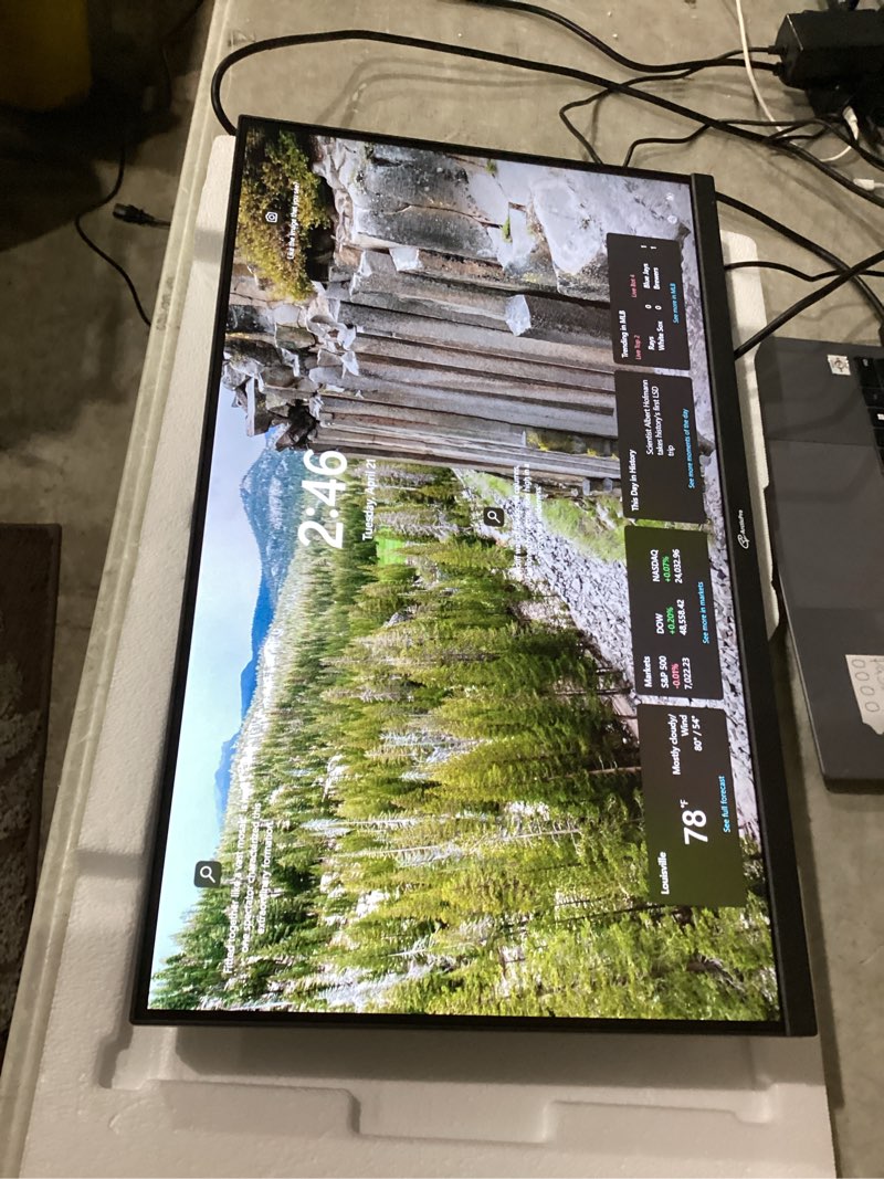 Condition photo showing Good Condition for arcticpro 24.5 inch 300hz 240hz gaming monitor, fhd 1080p, 1ms, pc monitor gaming, ips, adaptive sync, pc monitor, ntsc 85%, srgb 120%, ultra slim, dp x2, hdmi x2, vesa, with dp cable up to 300hz 24.5 inch 24.5" 300hz fhd ips