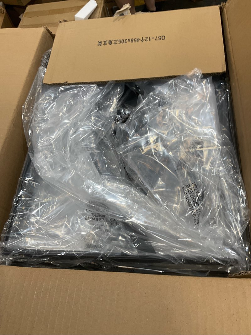 Condition photo showing Good Condition for 12 Pack L18 x H 12" Black Heavy Duty Shelf Brackets with Screws Metal Shelf Brackets Shelf Support Angle Brackets for Shelves L Brackets Heavy Duty Floating Shelf 12 Pack-Black 18''x12''