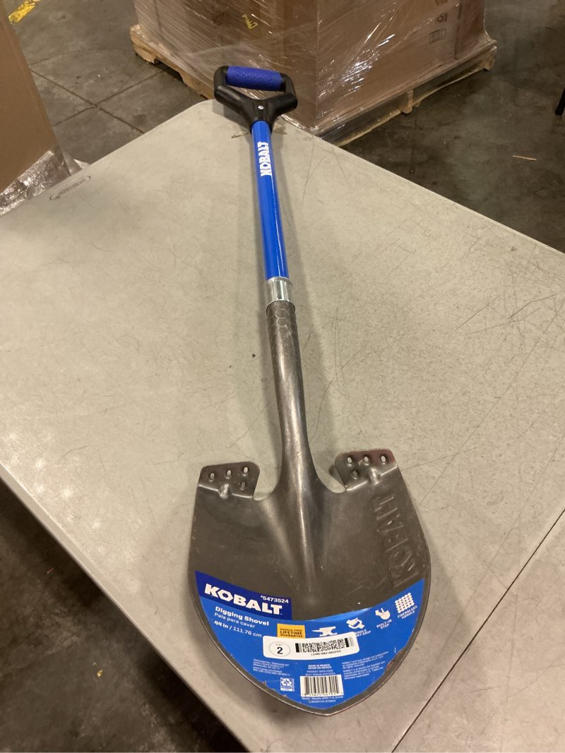 Condition photo showing New/Like New for kobalt 20.5-in fiberglass d-handle digging shovel