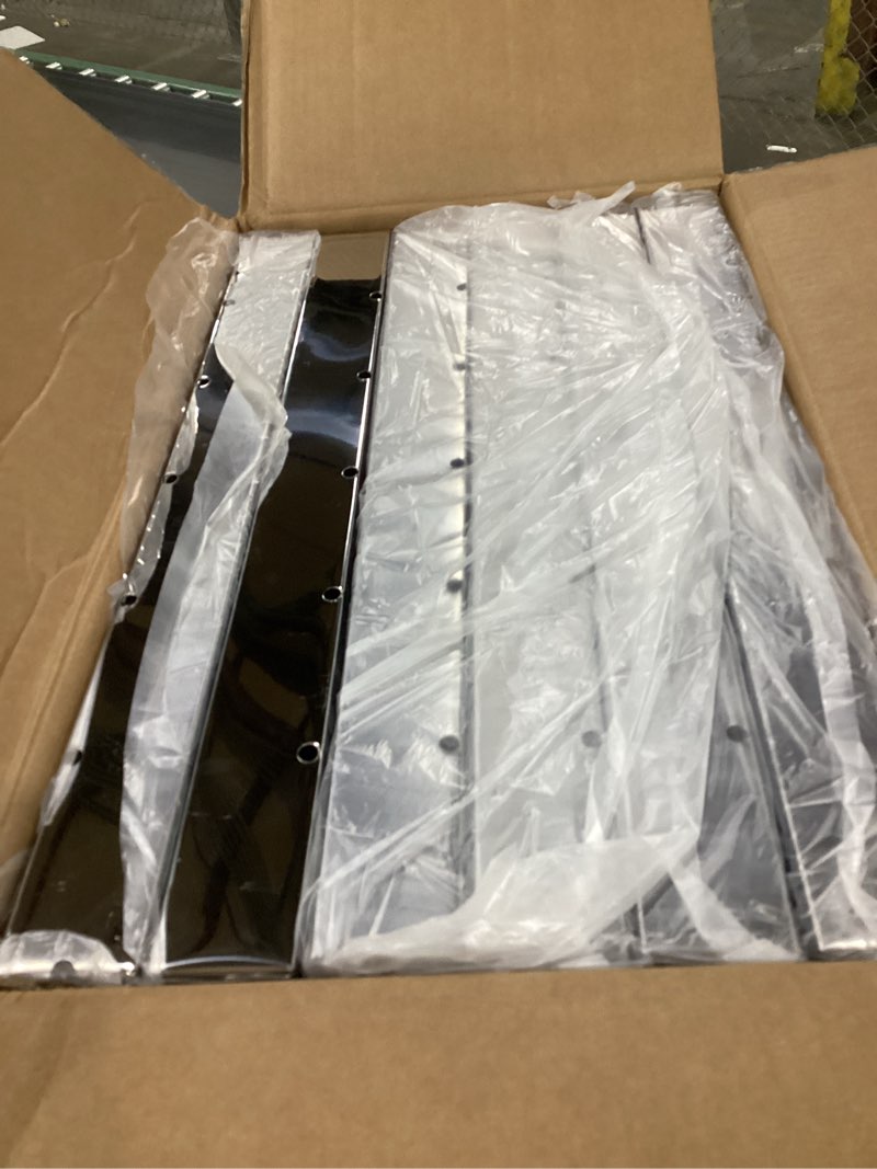 Condition photo showing Good Condition for hood filters 19.5w x 19.5h inch 430 stainless steel pack of 6, 7 grooves commercial hood filters, commercial kitchen range hood filter for grease rated commercial kitchen exhaust hoods