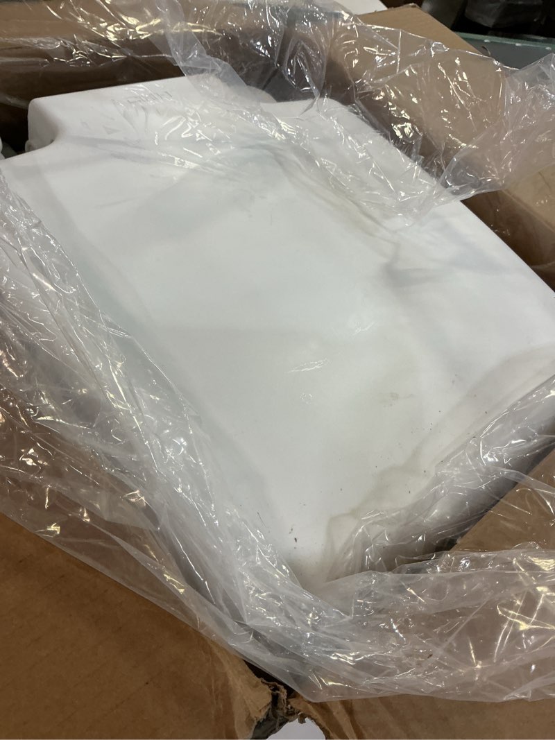 Condition photo showing As Is for SereneLife 5.2 Gallon Portable Camping Toilet with Carry Bag For Adults, Leak Proof Porta Potty with Detachable Waste Tank and Level Indicator, Suitable for Camping, Hiking, and Boating