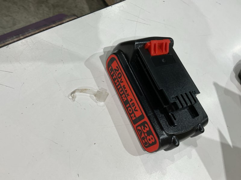 Condition photo showing Good Condition for 3800mah 20 volt max lithium-ion battery for black decker lbxr20 lbx20 20v max
