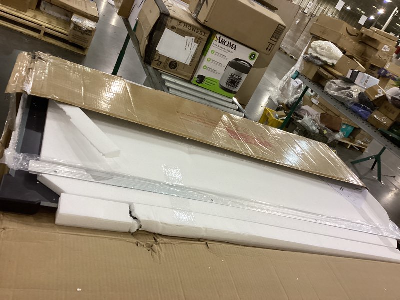 Condition photo showing New/Like New for Hasipu Home Gym Mirror 48" L x 24" W - 2PCS Large Full Body Mirror for Yoga, Wall-Mounted Mirrors for Fitness, Garage, Dance Studio, 0.16in Tempered Glass Frameless 48" x 24"-2PCS Home Gym Mirror