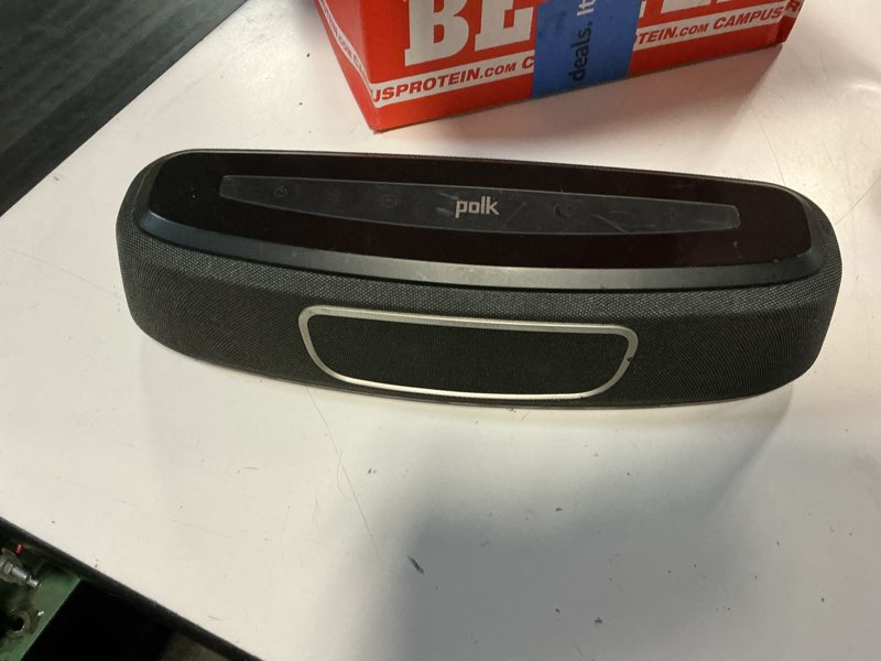 Condition photo showing As Is for polk audio magnifi mini home theater sound bar system & wireless subwoofer