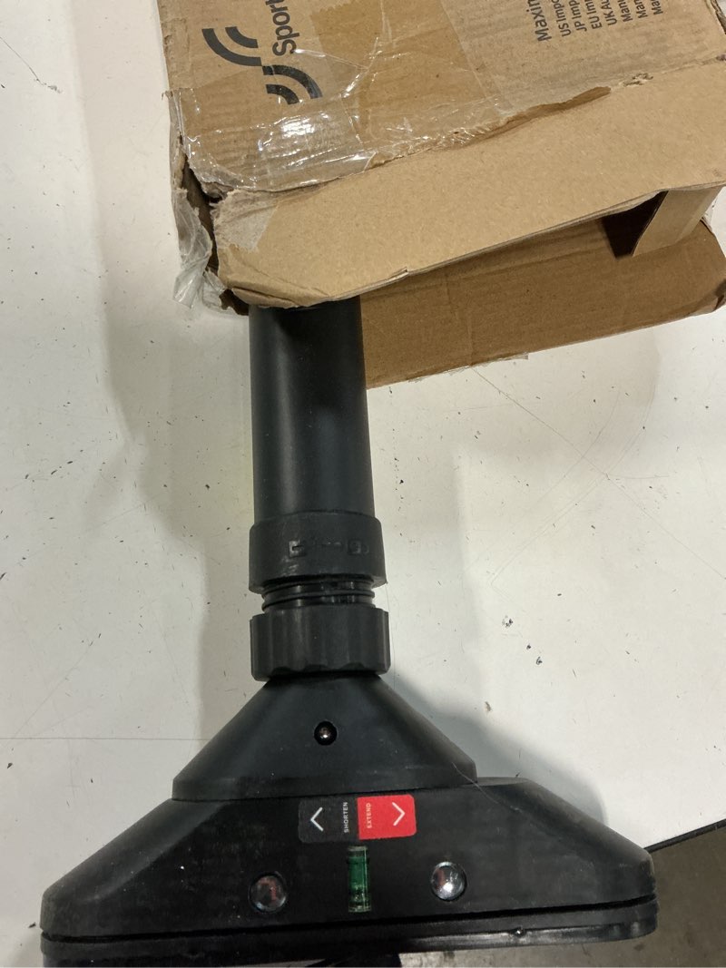 Condition photo showing As Is for sportneer pull up bar: strength training chin up bar no screws - adjustable 29.5''-37''(75-94cm) width locking mechanism pull up bar for doorway - max load 440lbs for home gym upper body workout, non-slip