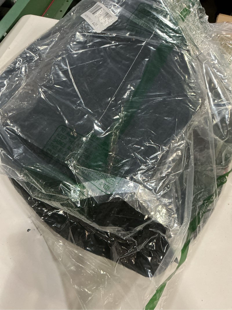 Condition photo showing Good Condition for OIAHOMY 90L Large Blanket Basket with Handle, Blanket Storage for Living Room 23" x 23" x 13", Laundry Basket for Blankets, Pillows, Large Woven Rope Baskets for Kids, Dogs Toys - Black Black 23" x 23" x 13"