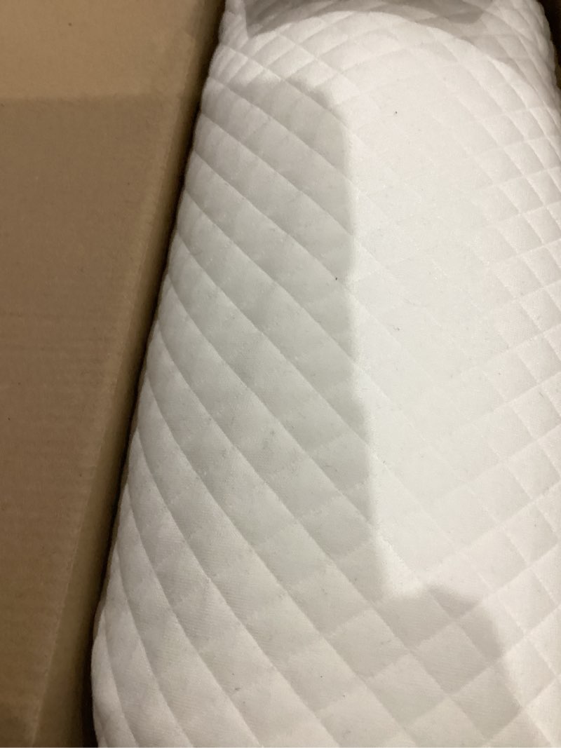 Condition photo showing Good Condition for Contour Memory Foam Pillow Orthopedic Sleeping Pillows, Ergonomic Cervical Pillow for Neck Pain - for Side Sleepers, Back and Stomach Sleepers, Free Pillowcase Included ( Soft & Queen Size) White Queen(24*15*4.6 inches)
