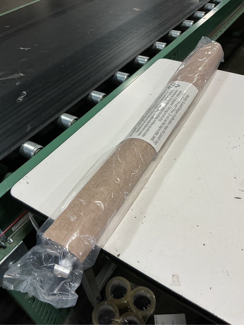 Condition photo showing As Is for no drill cordless roman shade for window, light filtering or blackout no tool roman blind, thermal insulated, uv protection, privacy, custom size for home, office, no drill basic type
