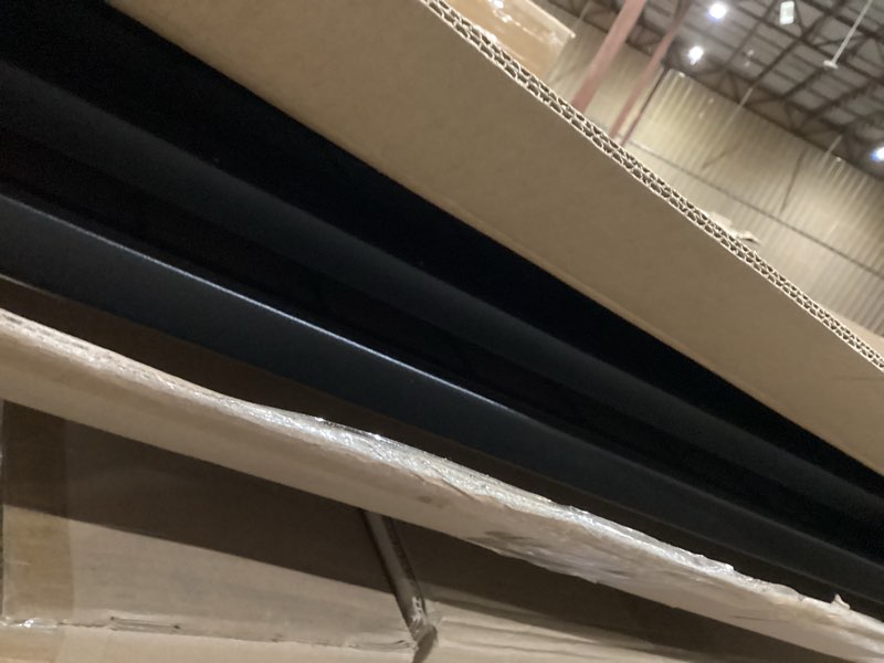 Condition photo showing Good Condition for Amazon Basics Foldable Metal Platform Bed Frame with Storage, Sturdy Steel Support, No Box Spring Needed, 14-inch High, Tool-Free Setup, Twin Size, Black Twin 14 Inch ( Foldable)