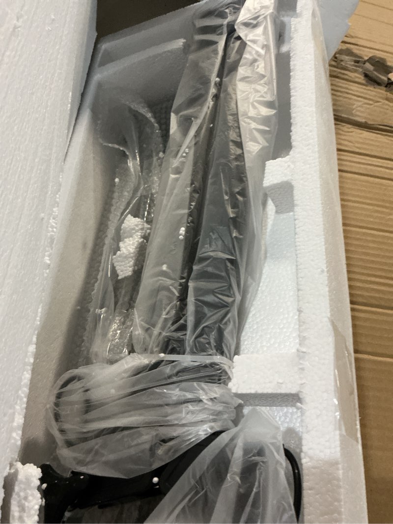 Condition photo showing As Is for (Incomplete) Neatfi 3,500 Lumens LED Desk Lamp – 45W Dimmable Task Light | 3 Light Modes | 540 SMD LEDs | Touch Control | 26-Inch Wide Metal Shade | Reading, Craft, Workbench & Office (CCT with Base, Black)