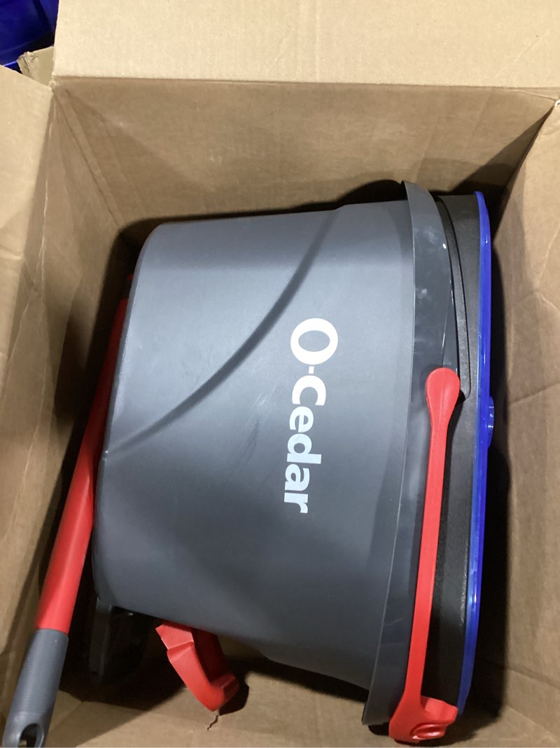 Condition photo showing Good Condition for O-Cedar RinseClean Spin Mop & Bucket System + 1 Extra Mop Head | Clean with Clean Water | Removes 99% of Bacteria Rinseclean Spin Mop & Bucket + 1 Extra Refill Cleaning System