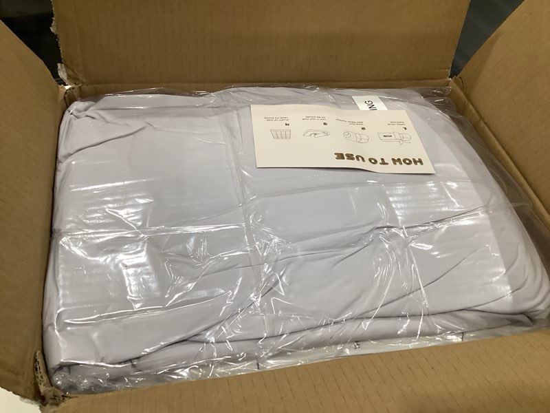 Condition photo showing Good Condition for KUB Mattress Topper&Cooling Mattress Protector Bed Fitted Sheet Set, Deep Pocket&4 Elastic Bands, Triple Anti-Slip, Back Pain Relief, Breathable Soft 2 inch Mattress Pad Cover (White, Twin) White Twin